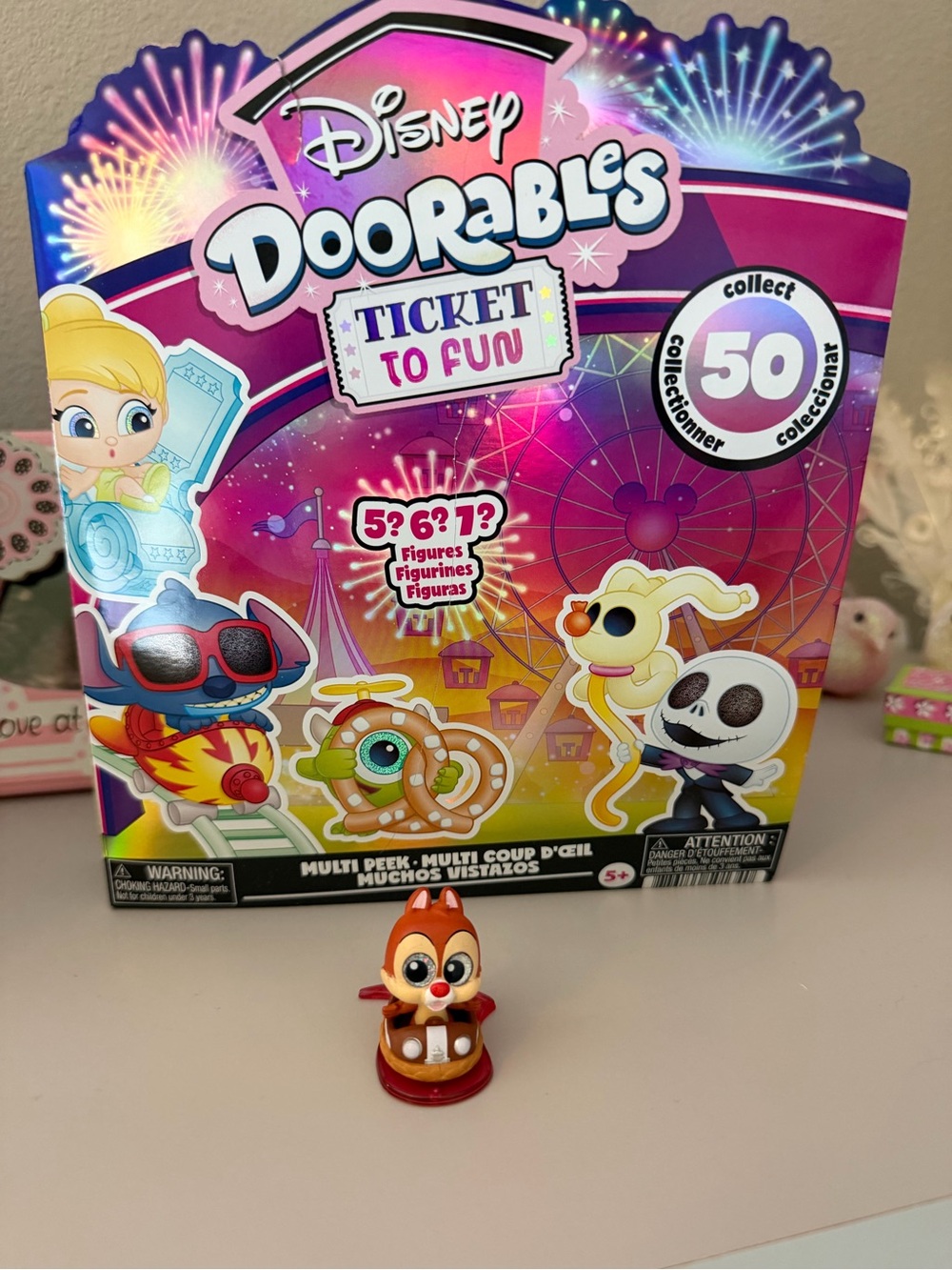 Disney Doorables Ticket to Fun DALE Common Chip ‘n Dale Bumper Car